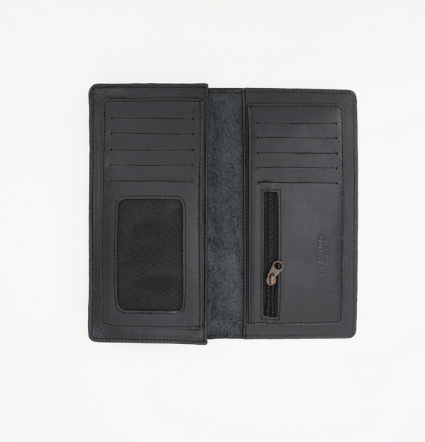 Space Long Wallet- Black - Image 2