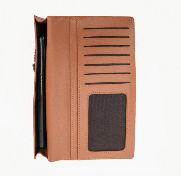 Aristo Long Wallet- Camel - Image 3