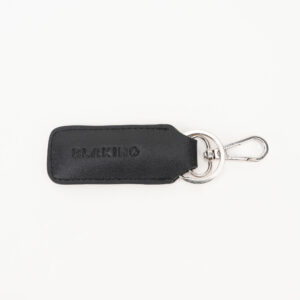Black Leather Key Ring